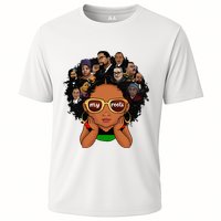 Proud Of My Roots Bhm Black Pride Black Melanin Cooling Performance Crew T-Shirt