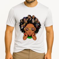 Proud Of My Roots Bhm Black Pride Black Melanin Cooling Performance Crew T-Shirt
