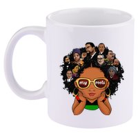 Proud Of My Roots Bhm Black Pride Black Melanin 11oz C Handle Ceramic Mug