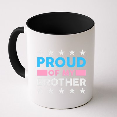 Proud Of My Brother LGBT Pride Mug