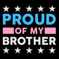 Proud Of My Brother LGBT Pride Flat Bill Trucker Hat