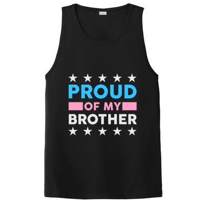 Proud Of My Brother LGBT Pride PosiCharge Competitor Tank