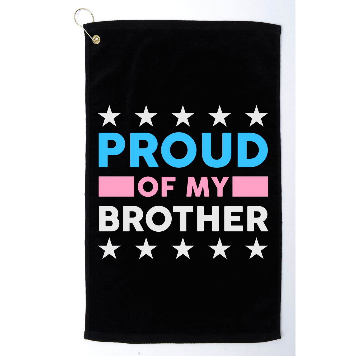 Proud Of My Brother LGBT Pride Golf Towel