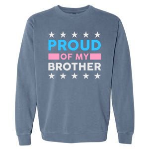 Proud Of My Brother LGBT Pride Garment-Dyed Sweatshirt