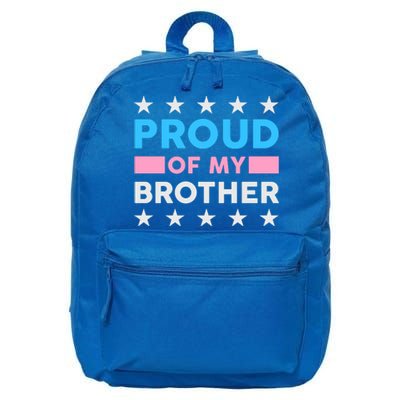 Proud Of My Brother LGBT Pride 16 in Basic Backpack