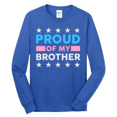 Proud Of My Brother LGBT Pride Tall Long Sleeve T-Shirt