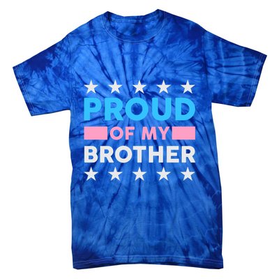 Proud Of My Brother LGBT Pride Tie-Dye T-Shirt