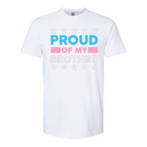 Proud Of My Brother LGBT Pride Softstyle CVC T-Shirt