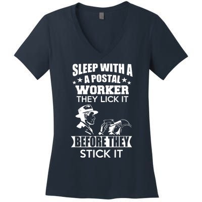 Post Office Mail Carrier Women's V-Neck T-Shirt