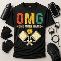 Pickleball One More Game Pickleball Player Performance Shirt