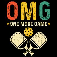 Pickleball One More Game Pickleball Player Performance Shirt