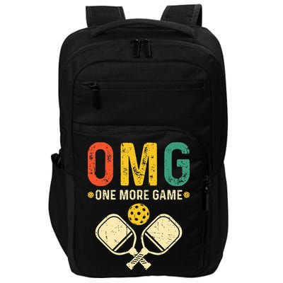 Pickleball One More Game Pickleball Player Impact Tech Backpack
