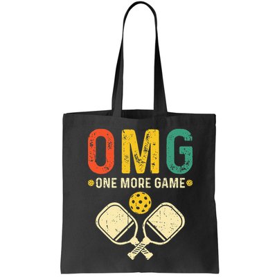 Pickleball One More Game Pickleball Player Bag