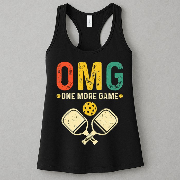 Pickleball One More Game Pickleball Player Womens Tank Top