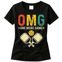 Pickleball One More Game Pickleball Player Womens T-Shirt