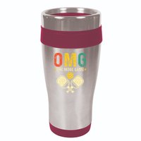 Pickleball One More Game Pickleball Player 16oz Travel Tumbler
