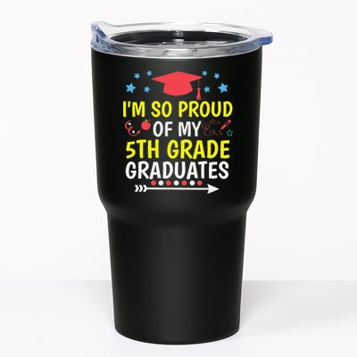 Proud Of My 5th Grade Graduates Last Day School for Teacher Tumbler