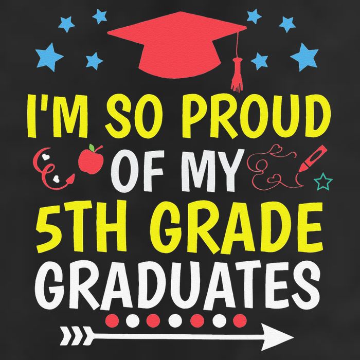 Proud Of My 5th Grade Graduates Last Day School for Teacher Golf Towel