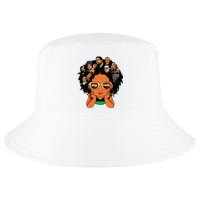 Proud Of My Roots Bhm Black Pride Black Melanin Girl Cool Comfort Performance Bucket Hat