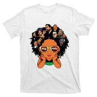 Proud Of My Roots Bhm Black Pride Black Melanin Girl T-Shirt