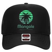 Pacific Ocean Mangole High Crown Mesh Back Trucker Hat