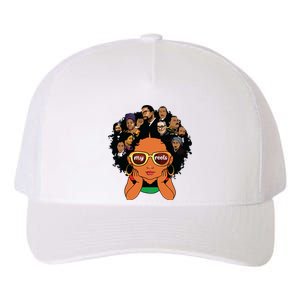 Proud Of My Roots Bhm Black Pride Black Melanin Yupoong Adult 5-Panel Trucker Hat