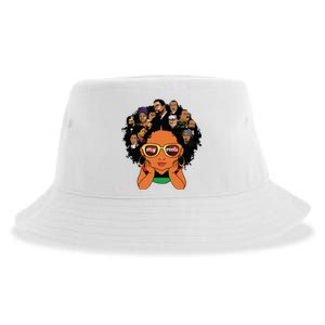 Proud Of My Roots Bhm Black Pride Black Melanin Sustainable Bucket Hat