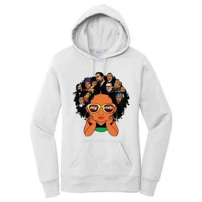 Proud Of My Roots Bhm Black Pride Black Melanin Women's Pullover Hoodie