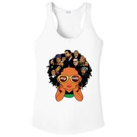 Proud Of My Roots Bhm Black Pride Black Melanin Ladies PosiCharge Competitor Racerback Tank