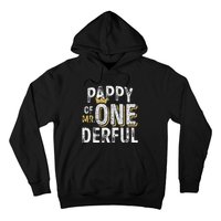 Pappy Of Mr Onederful 1st Birthday First OneDerful Matching Hoodie