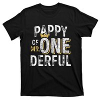 Pappy Of Mr Onederful 1st Birthday First OneDerful Matching T-Shirt