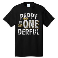 Pappy Of Mr Onederful 1st Birthday First OneDerful Matching Tall T-Shirt