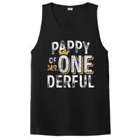 Pappy Of Mr Onederful 1st Birthday First OneDerful Matching PosiCharge Competitor Tank