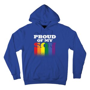 Proud Of My Son Best Mom Ever Motherhood Lgbt Supporter Gift Hoodie