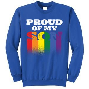 Proud Of My Son Best Mom Ever Motherhood Lgbt Supporter Gift Sweatshirt