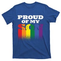 Proud Of My Son Best Mom Ever Motherhood Lgbt Supporter Gift T-Shirt