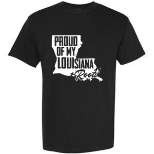 Proud Of My Louisiana Root American Louisiana Crawfish Cajun Garment-Dyed Heavyweight T-Shirt