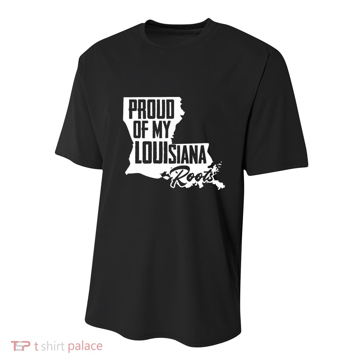Proud Of My Louisiana Root American Louisiana Crawfish Cajun Youth Performance Sprint T-Shirt