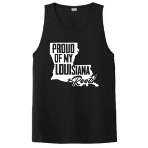 Proud Of My Louisiana Root American Louisiana Crawfish Cajun PosiCharge Competitor Tank