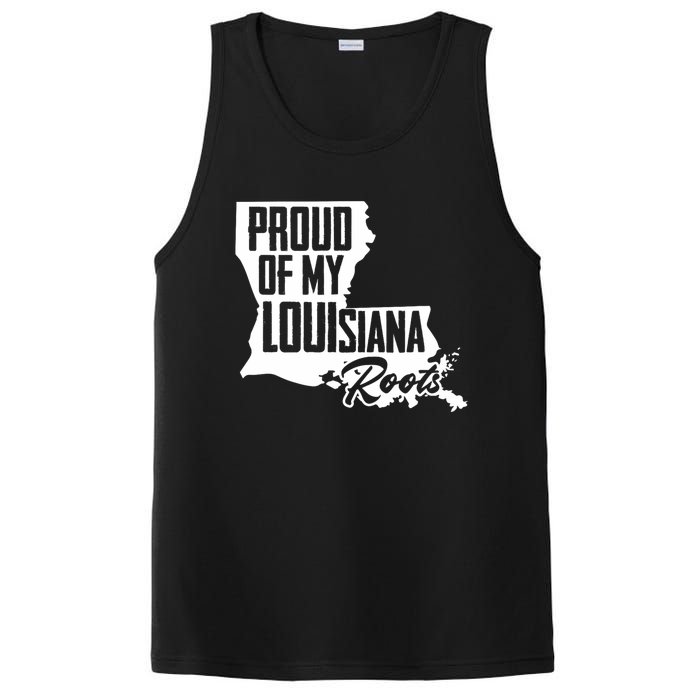 Proud Of My Louisiana Root American Louisiana Crawfish Cajun PosiCharge Competitor Tank