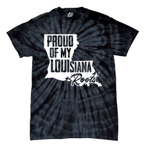 Proud Of My Louisiana Root American Louisiana Crawfish Cajun Tie-Dye T-Shirt