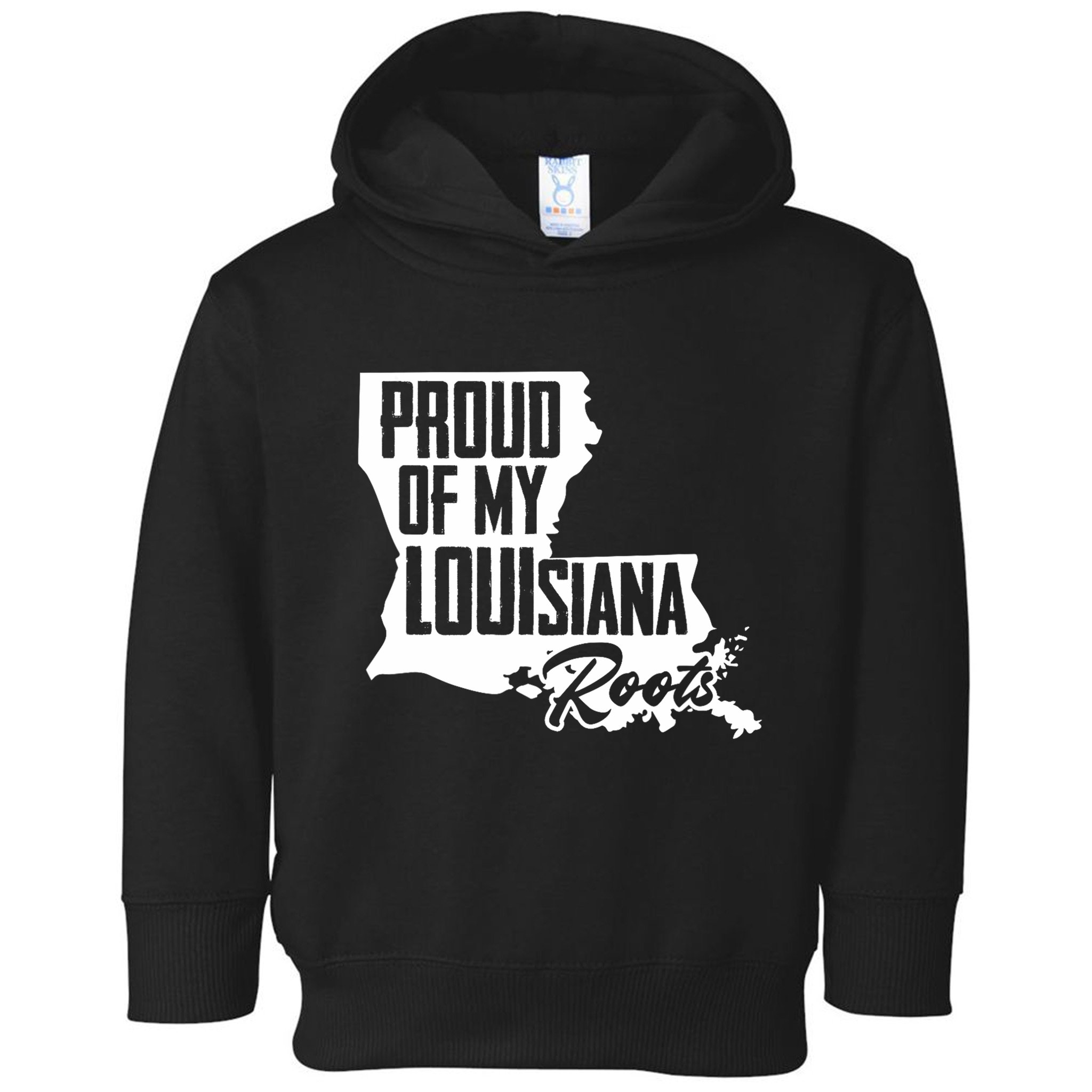 Proud Of My Louisiana Root American Louisiana Crawfish Cajun Toddler Hoodie