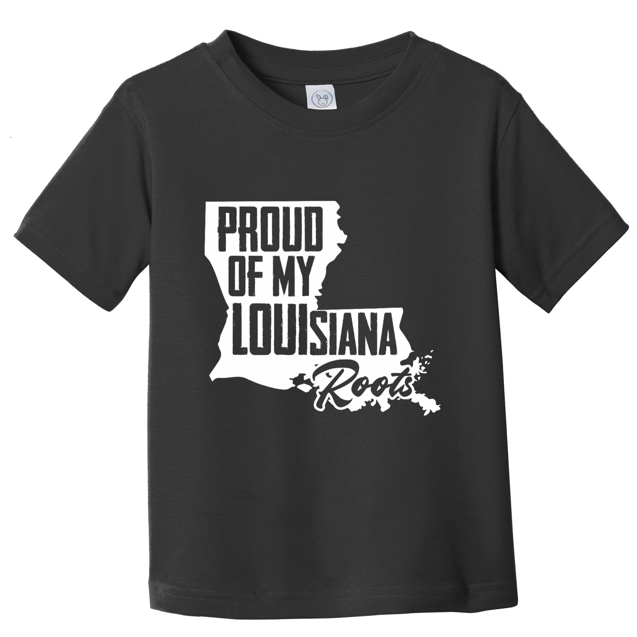 Proud Of My Louisiana Root American Louisiana Crawfish Cajun Toddler T-Shirt