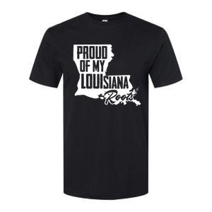 Proud Of My Louisiana Root American Louisiana Crawfish Cajun Softstyle CVC T-Shirt