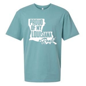 Proud Of My Louisiana Root American Louisiana Crawfish Cajun Sueded Cloud Jersey T-Shirt