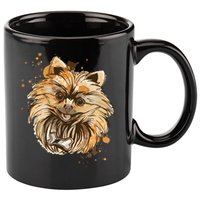 Pomeranian Dog 11oz C Handle Ceramic Mug