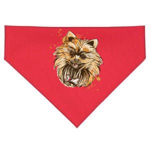 Pomeranian Dog USA-Made Doggie Bandana