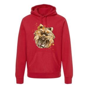 Pomeranian Dog Premium Hoodie