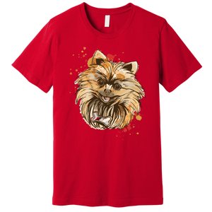 Pomeranian Dog Premium T-Shirt