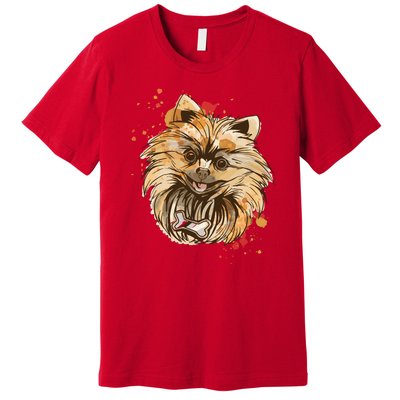 Pomeranian Dog Premium T-Shirt